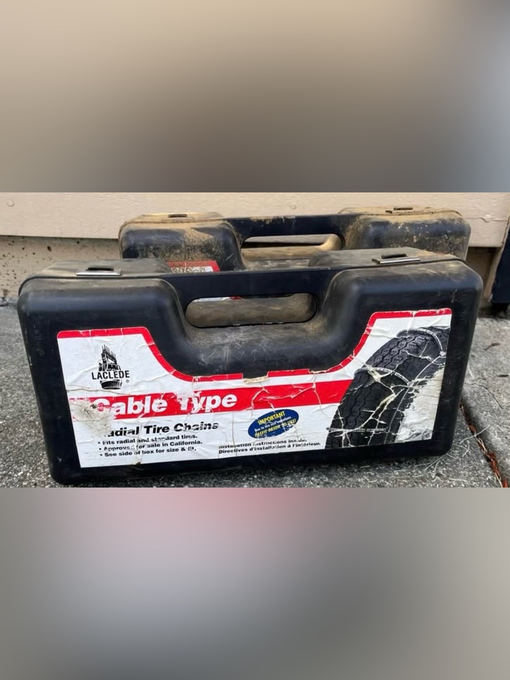 Snow Tire Chains Kit - Black